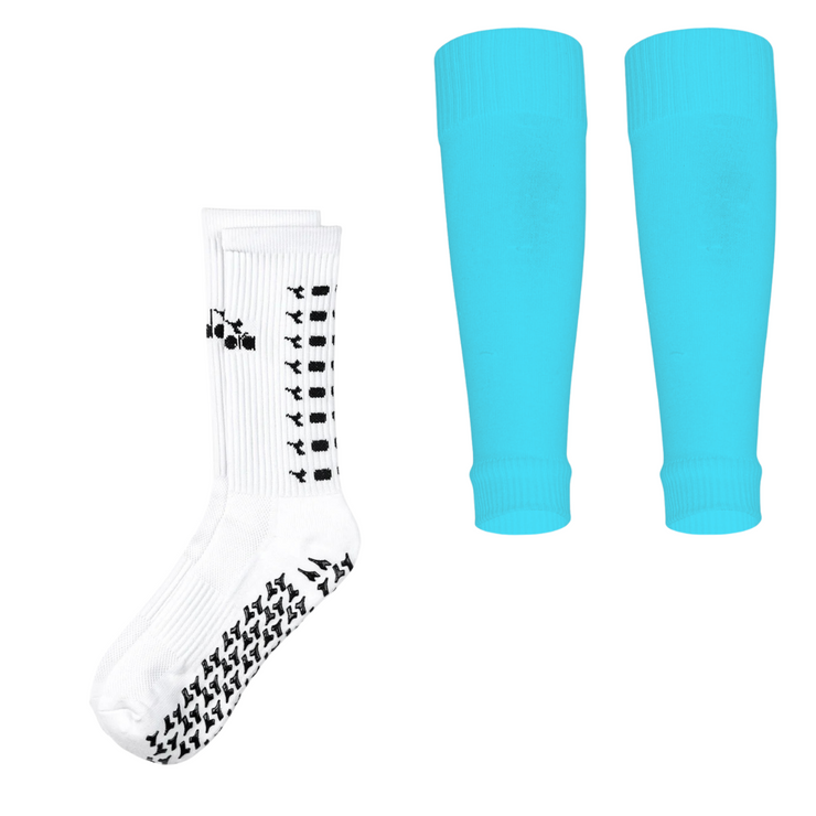 Grip Socks & Sock Sleeves White