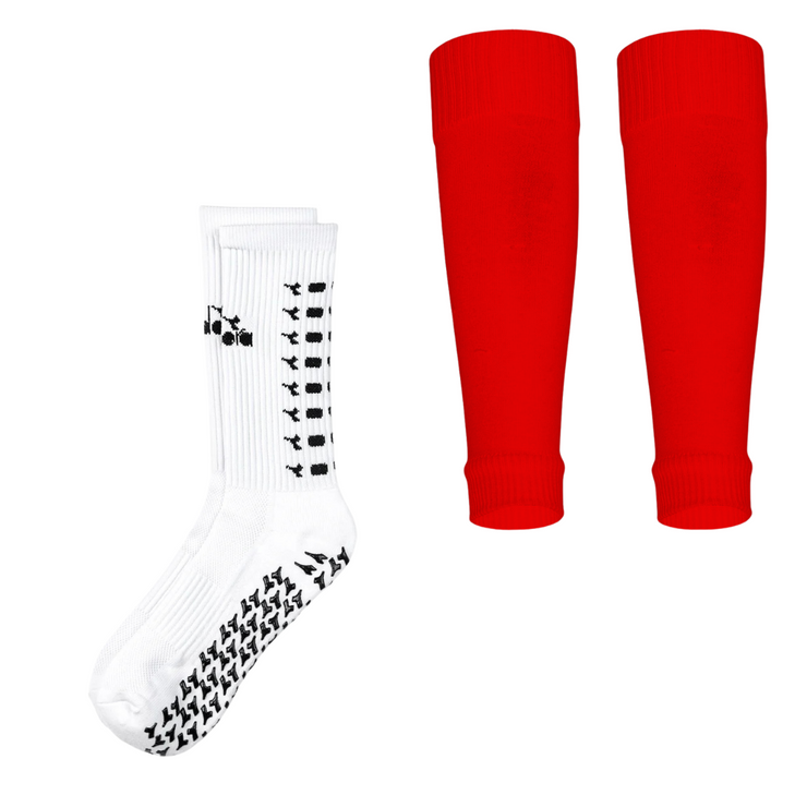 Grip Socks & Sock Sleeves White