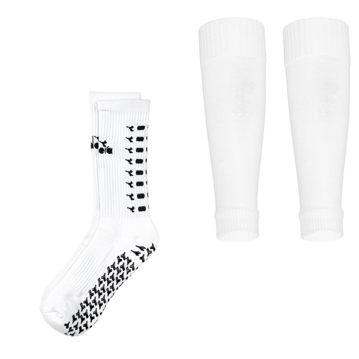 Grip Socks & Sock Sleeves White