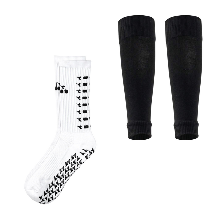 Grip Socks & Sock Sleeves White