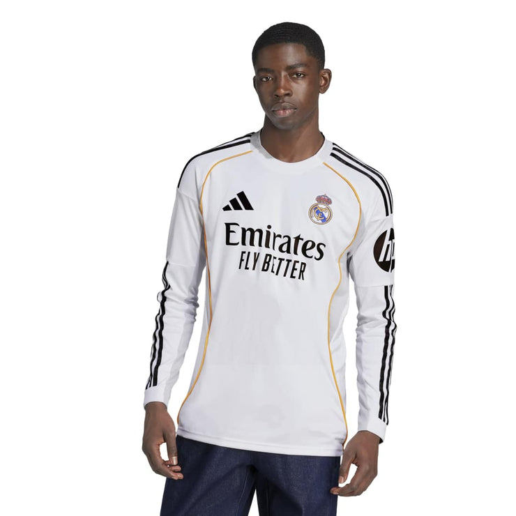 Real Madrid 25/26 Long Sleeve Home Jersey