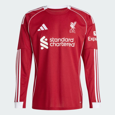 LIVERPOOL FC 25/26 L/S HOME JERSEY
