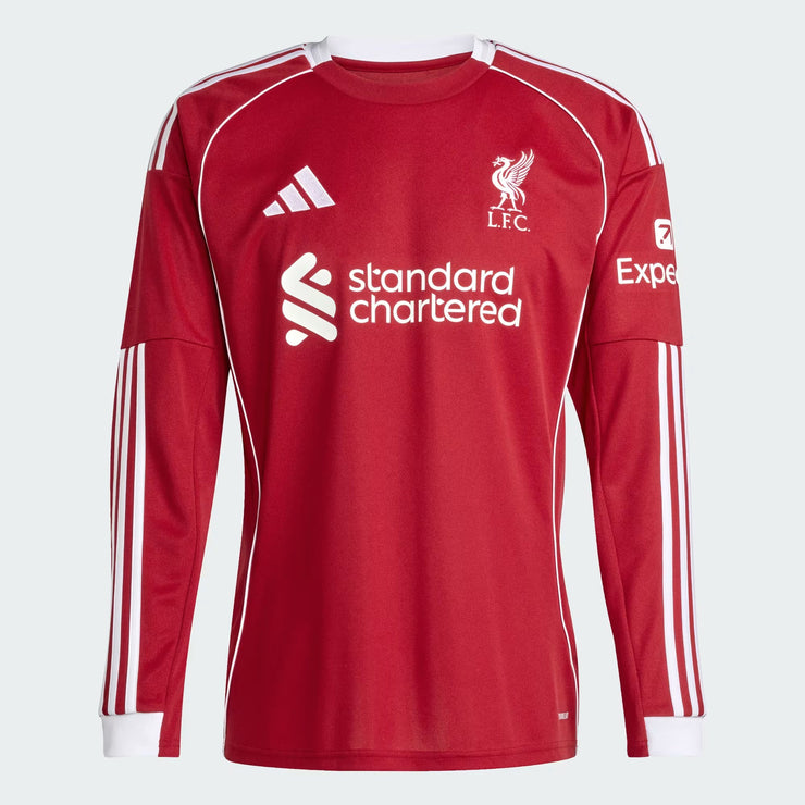 LIVERPOOL FC 25/26 L/S HOME JERSEY